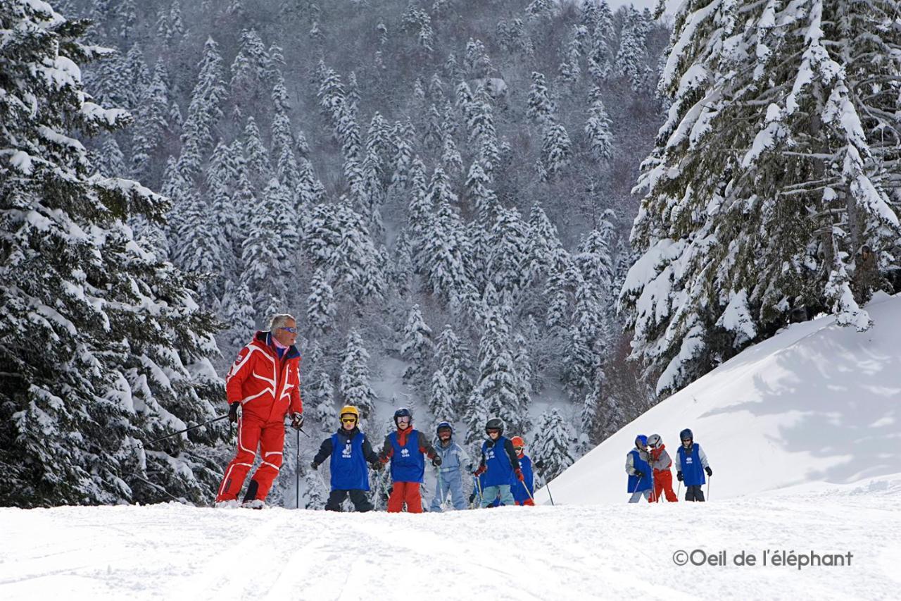 Les Gourgs Blancs - 80M Des Pistes - 6 Personnes Διαμέρισμα Génos Εξωτερικό φωτογραφία