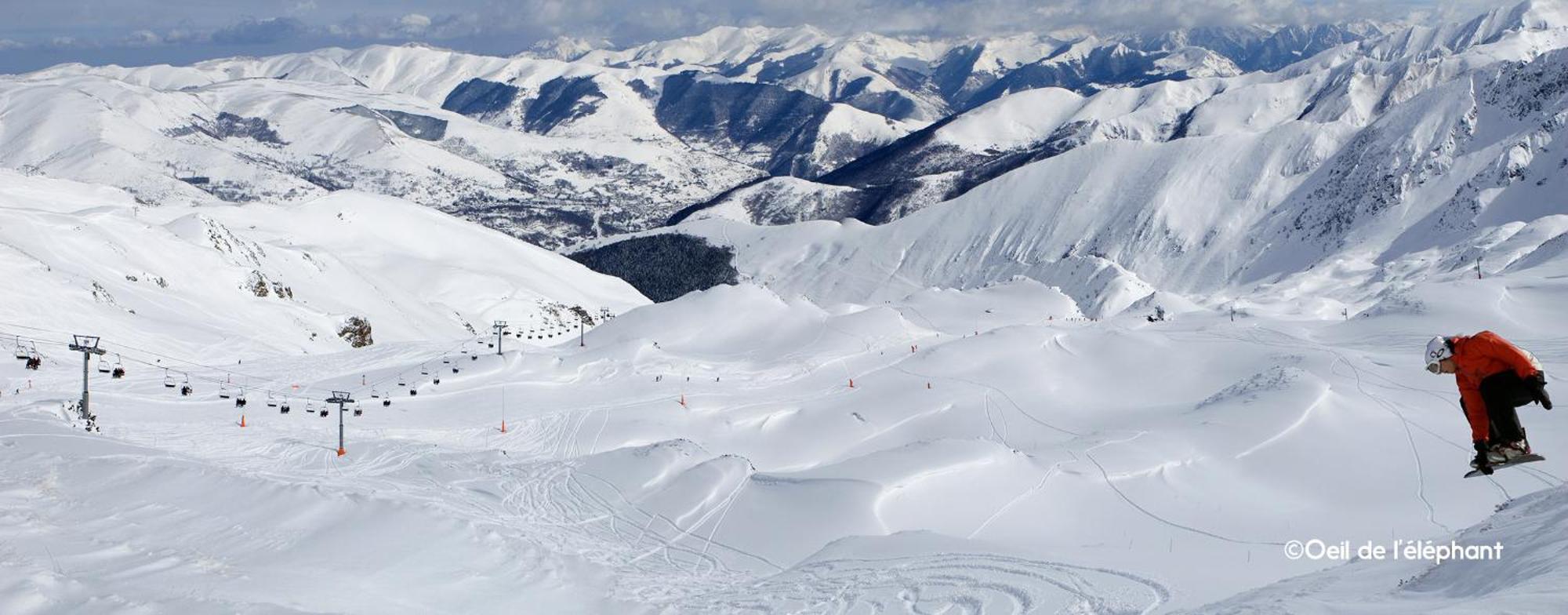 Les Gourgs Blancs - 80M Des Pistes - 6 Personnes Διαμέρισμα Génos Εξωτερικό φωτογραφία